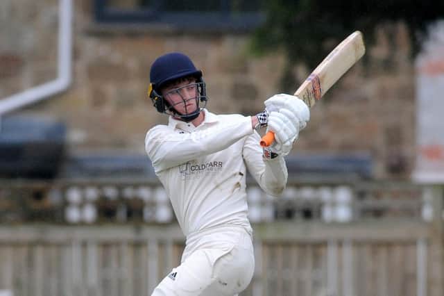 Daniel Kilby hit a ton for Collingham & Linton in Division One of the Airedale & Wharfedale League. Picture: Steve Riding