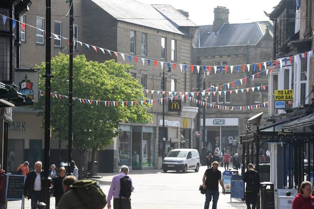 Despite Harrogate's advantages in its high street compared to other towns, worry persists over the national economic trends.