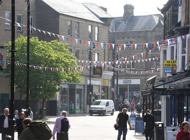 Despite Harrogate's advantages in its high street compared to other towns, worry persists over the national economic trends.