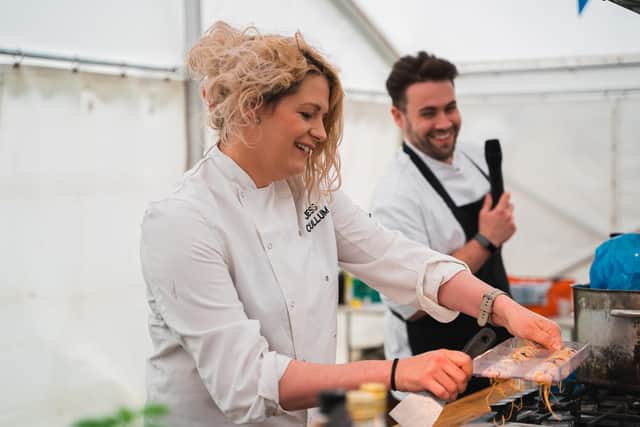 The Harrogate Food and Drink Festival will host a number of live cookery demonstrations from the region’s top chefs next weekend
