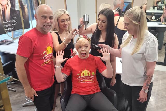 A team of hairdressers from Harrogate are set to undertake a 100 kilometre walking challenge to raise money for charity