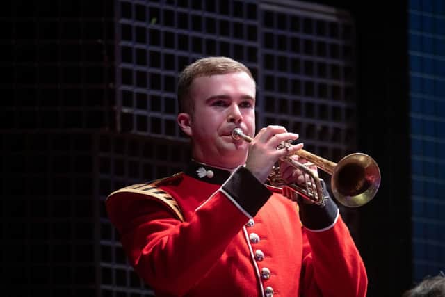 George Hirst, a former North Yorkshire school pupil, took part in the special concert