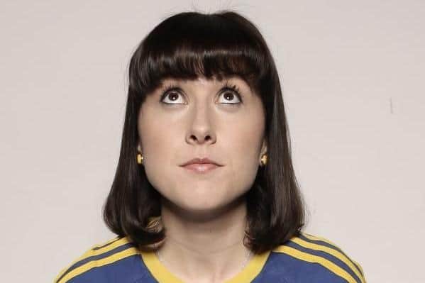 Harrogate's TV comedy star Maisie Adam has partnered with Black Sheep Brewery to challenge stereotypes about cask beer.