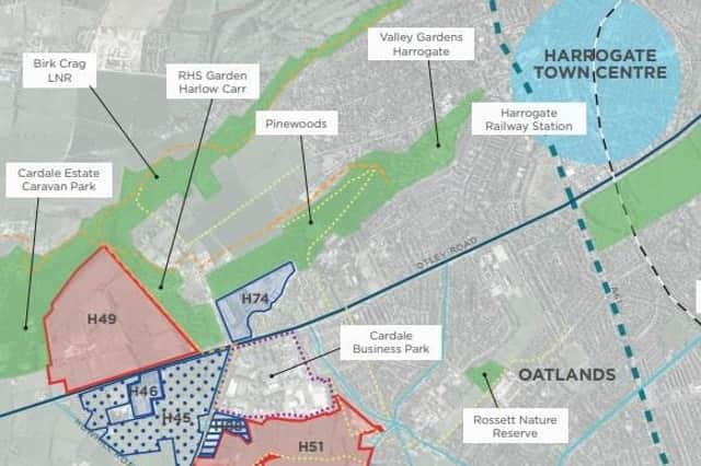 The West Harrogate Parameters Plan was approved in February, while a delivery strategy will be signed off in autumn.