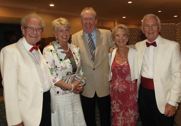 Music on a Summer's Evening held at The Pavillions. Gerald Full, Shirley Armitage, Frank Flaherty, Valerie Full and  Peter Finch.