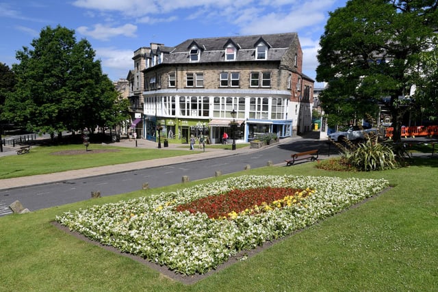 Harrogate Borough Council workers have been busy replanting the flower beds on the Stray in Harrogate this week