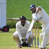 Sajid Khan helped Blubberhouses CC to victory over Goldsborough in Division One of the Theakston Nidderdale League. Picture: Gerard Binks