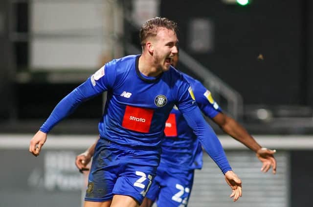 Jack Diamond bagged 14 goals and chipped in with seven assists for Harrogate Town during the 2021/22 campaign. Pictures: Matt Kirkham