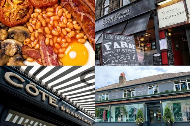 We reveal nine of the best places to go for breakfast in Harrogate according to Google Reviews
