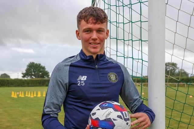 George Horbury has signed a professional contract at Harrogate Town.