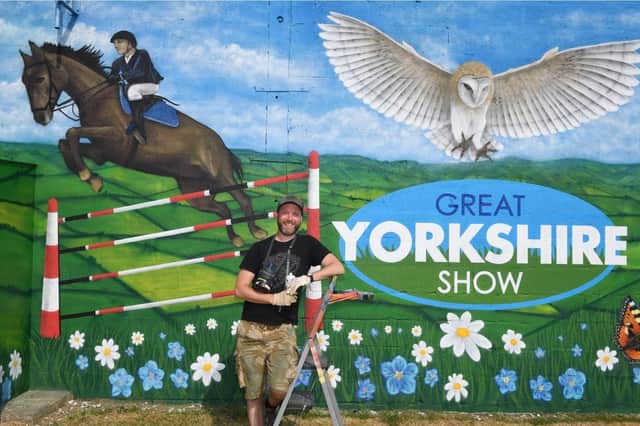 The stunning masterpiece will welcome visitors to the brand new GYS Stage.