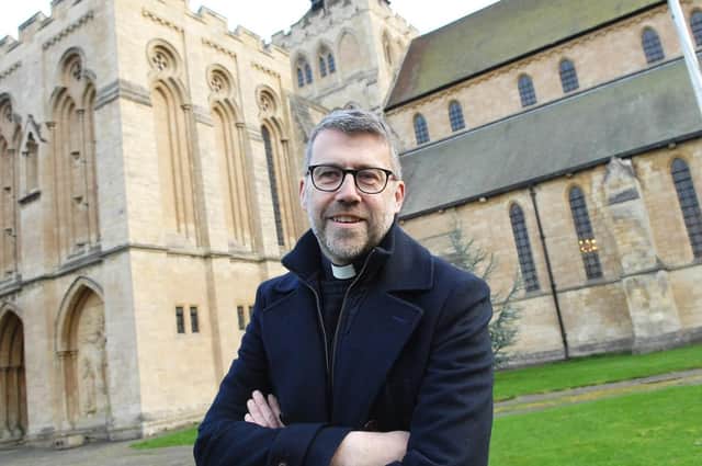 Silver anniversary - Father Gary Waddington, the man who oversees Harrogate’s biggest church and only Grade 1 listed building.
