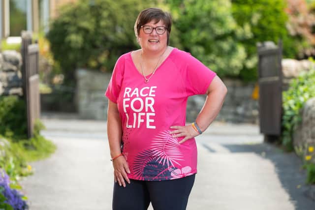 Molly Fuchs is urging everyone to sign up to Cancer Research UK’s Race for Life in Harrogate and raise money for life-saving research