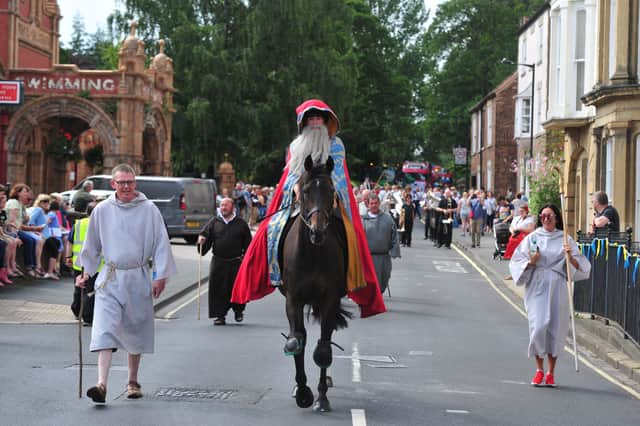 Ripon’s traditional St Wilfrid’s procession will be back later this month.