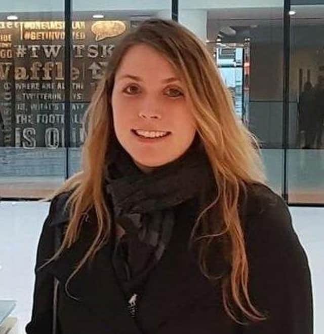 Representing Pateley Bridge at Buckingham Palace next year - Kirsty Shepherd.