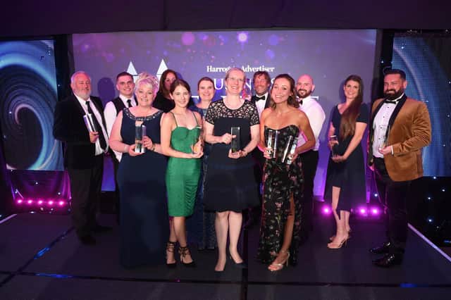 The 14 well-deserved winners of the Harrogate Advertiser Excellence in Business Awards