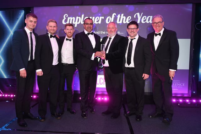 Smalley Marsey Rispin Architects, winners of the Employer of the Year award