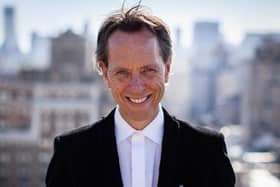 Film and TV legend Richard E Grant is coming to Harrogate's Royal Hall on Tuesday, October 18.