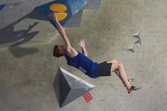 Former Ashville College pupil Sam Butterworth, from Boston Spa, has been called up to the Great Britain climbing team