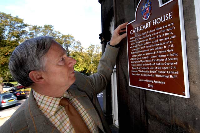 Should much-loved Harrogate historian Malcolm Neesam get his own plaque after passing last Tuesday on his 76th birthday?