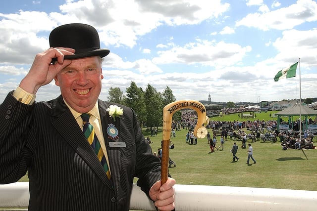 GREAT YORKSHIRE SHOW - Show Director Bill Cowling at the Great Yorkshire Show.