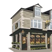 The new-look Coach & Horses pub in Harrogate.