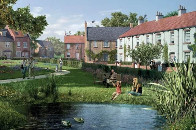 Photo: A computer-generated image of how part of the Maltkiln development could look.