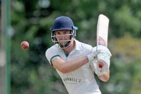 Charlie Swallow scored useful runs for Collingham & Linton during their victory over Bilton. Picture: Steve Riding