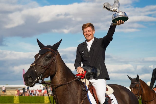 James Wilson, riding Heather Larson’s Imagine de Muze was crowned Cock O' The North