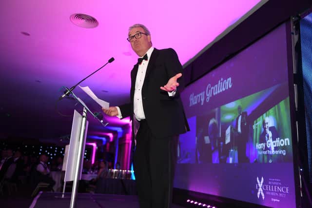 1st July 2022
Excellence in Business Awards, Harrogate.
Pictured Duncan Wood
Picture Gerard Binks