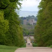25th May 2021
Harrogate walking feature.
Pictured Studley Royal Deer Park with Ripon Catherdral in the background
Picture Gerard Binks