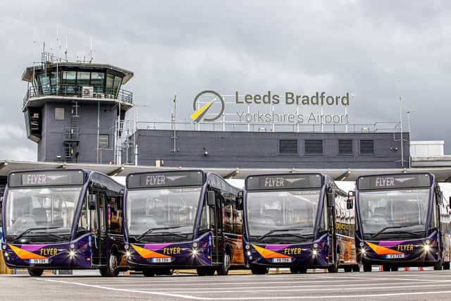 Transdev is set to offer more frequent bus services to help connect Harrogate to Leeds Bradford Airport