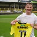 Max Wright will wear the number 11 shirt at Harrogate Town. Picture: Harrogate Town AFC