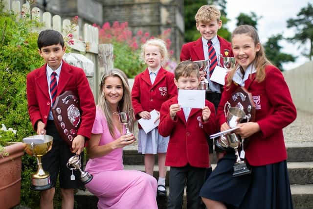 Helen Skelton was the guest of honour at Belmont Grosvenor School's annual Speech Day