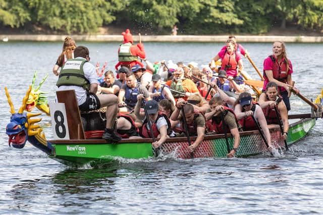 Dragon Boat Race for Martin House. Picture: Duncan Lomax, ravageproductions.co.uk