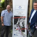 New challenges - Francis McAllister and David Thomson of Harrogate Homeless Project, a charity which provides support to so many.
