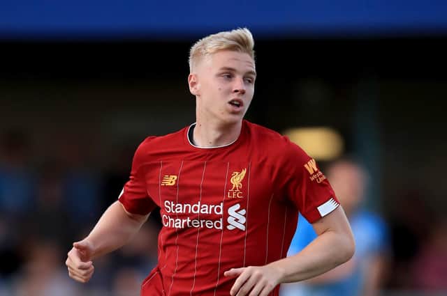 Former Liverpool midfielder Luis Longstaff has been on trial at Harrogate Town. Pictures: Getty Images
