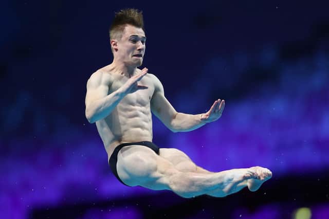 Jack Laugher will be England's flagbearer at the opening ceremony of the 2022 Commonwealth Games. Pictures: Getty Images