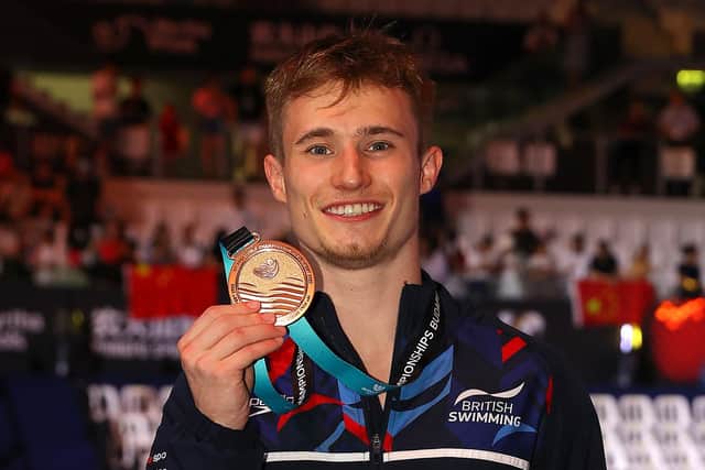 Jack Laugher recently won a trio of medals at the World Championships in Budapest.