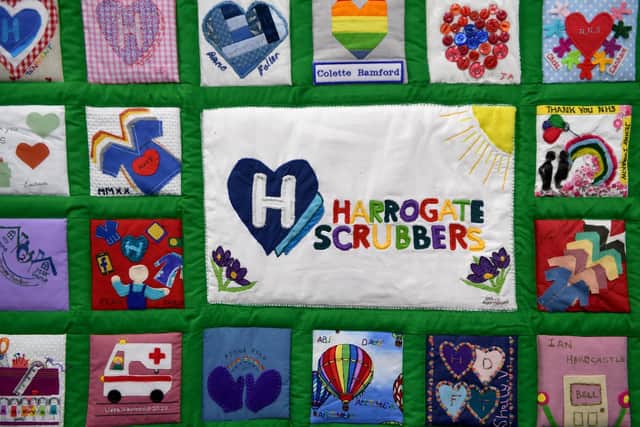 The Harrogate Scrubbers will have their quilts on display in the Victoria Shopping Centre