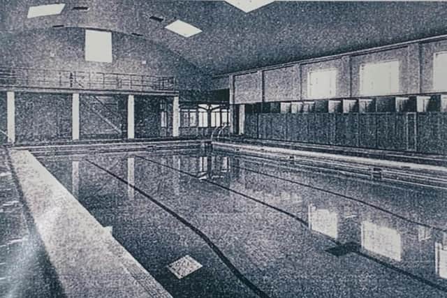 The swimming pool was added to Ripon Spa Baths in the 1930s.