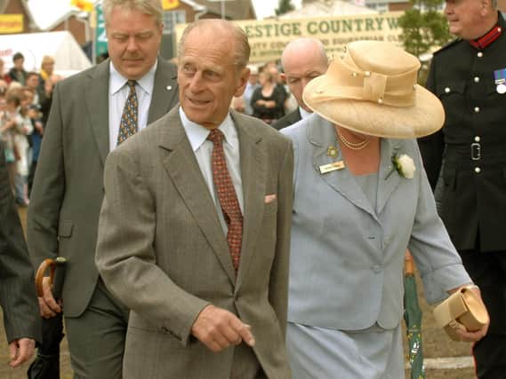 Prince Philip pictured in Harrogate in 2008.