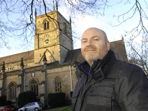 Father Gary Hinchcliffe -  The Team Rector at The Parish Church of St John the Baptist in Knaresborough.