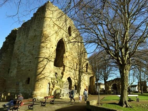 Visitor centre staff will move to the Courthouse Museum at Knaresborough Castle (pictured) in June.