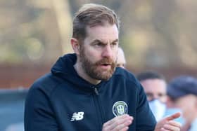 Harrogate Town manager Simon Weaver. Picture: Matt Kirkham