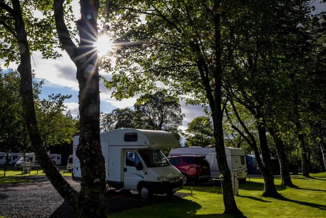 Motorhomes are being targeted in North Yorkshire, according to police.