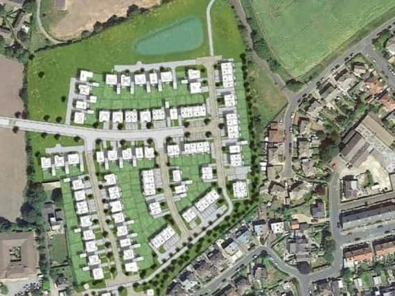 These are the now-approved plans for Granby Farm. Photo: Redrow Homes.