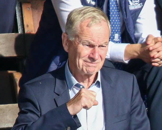 Harrogate Town chairman Irving Weaver. Picture: Matt Kirkham
