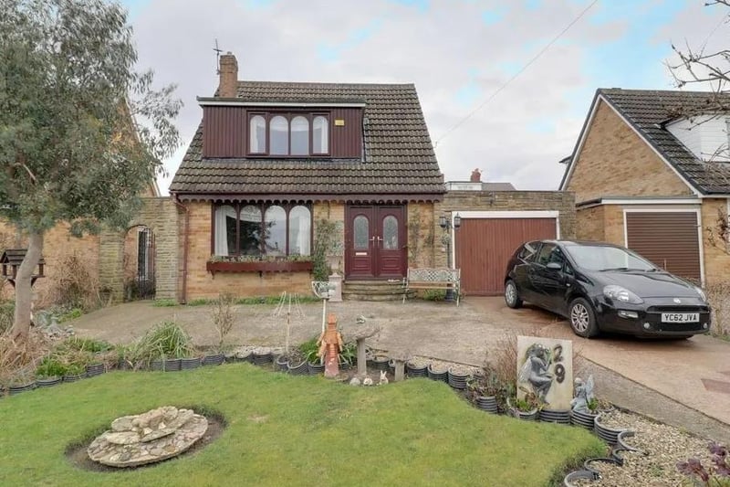 This three bed detached bungalow on Moor Avenue, Stanley, is on the market for £225,000.
