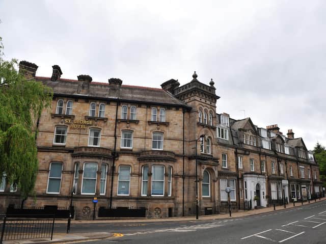 The historic St George Hotel in Harrogate is one of four North Yorkshire hotels, which were formerly part of Shearings Hotels group, which will reopen as lockdown eases.